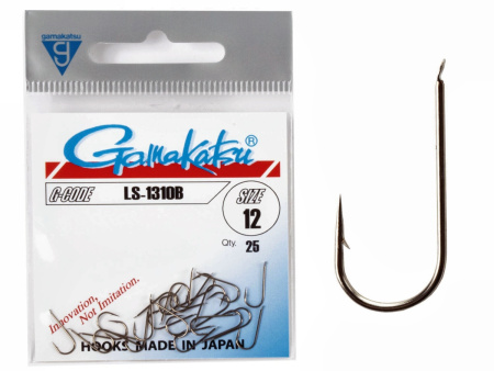 Крючки Gamakatsu LS-1310B HOOKS BRONZE разм. 12 25шт. Крючки Gamakatsu LS-1310B HOOKS BRONZE разм. 12 25шт.