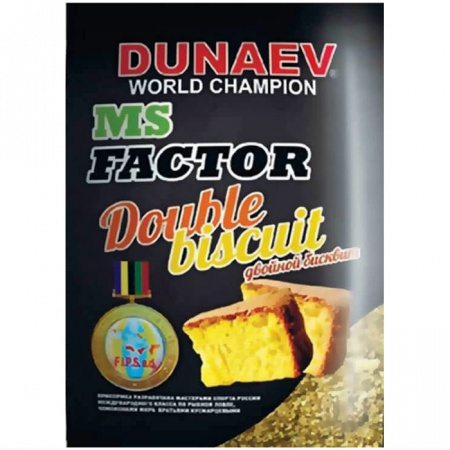 Прикормка "DUNAEV-MS FACTOR" 1кг Бисквитный взрыв