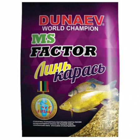 Прикормка "DUNAEV-MS FACTOR" 1кг Линь Карась