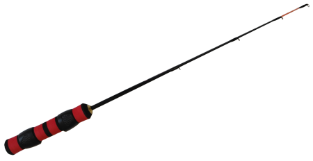 Удочка зимн Profilux (плоск.хлыст) 50 см (тест 20-45 гр) цв.чёрный, цв.руч.красный