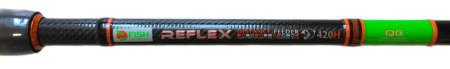 Удилище фидерное "REFLEX METHOD FEEDER" FISH CRYSTAL, тест до 150 г, 4,20 м, 3+3