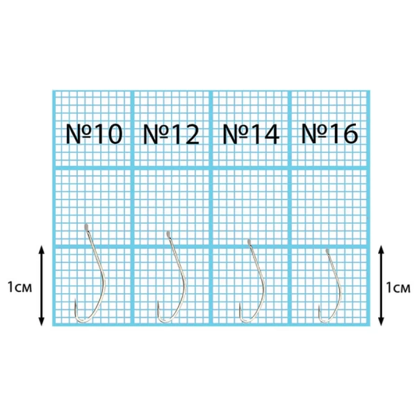 Крючок Dunaev Classic 218 #14 (упак. 10 шт) Крючок Dunaev Classic 218 #14 (упак. 10 шт)