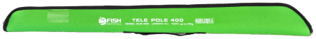 Удилище телескопическое с кольцами (болонское) "TELE POLE" FISH CRYSTAL, длина 4 м (до 40 Gr)