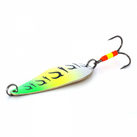 Колеб.станд.  Атом Б Мультиколор(15 гр; 6,5 см) цв. 12 перламутр+желтый+салатовый