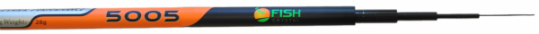 Удилище телескопическое без колец (маховое) "LANA POLE" FISH CRYSTAL , длина 5 м (до 28Gr) Удилище телескопическое без колец (маховое) "LANA POLE" FISH CRYSTAL , длина 5 м (до 28Gr)