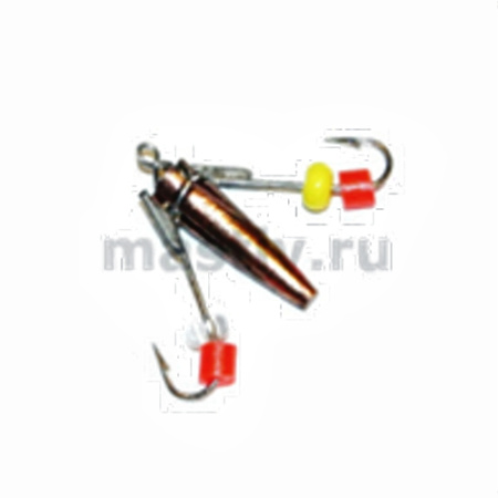 Ведьма 2,5 петля медь, бисер, 0,6гр.