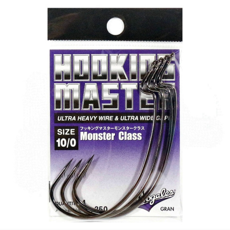 Оффсетный крючок VARIVAS Hooking Master Monster Class №10/0