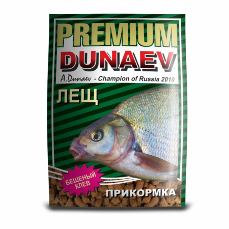 Прикормка "DUNAEV PELLETS" 1кг, 4мм Лещ