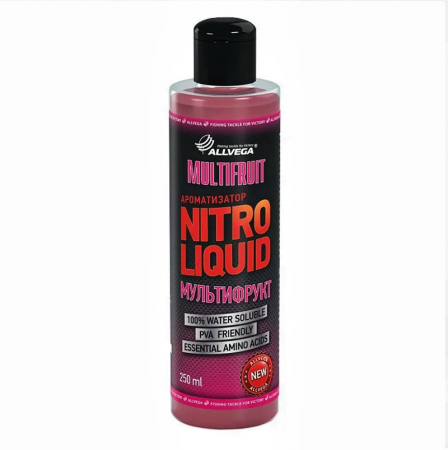 Ароматизатор жидкий ALLVEGA "Nitro Liquid Multifruit" 250мл (МУЛЬТИФРУКТ)