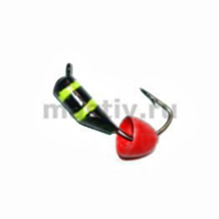 Безнасадка 2,5 пчёлка желтый, латунь конус, 0,6гр. (оранжевый)