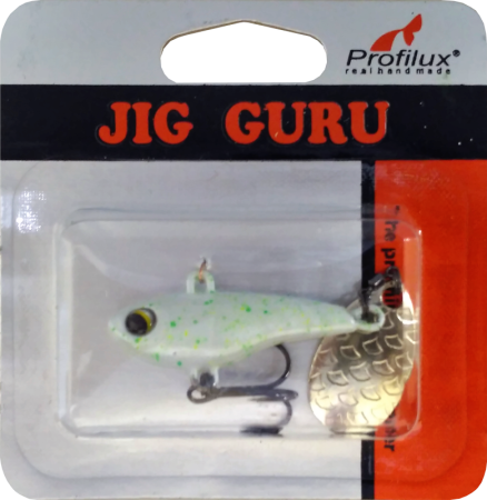 Джиг-блесна Тэйл-Спиннер (18 гр)  цв.312 (белый перламутр)