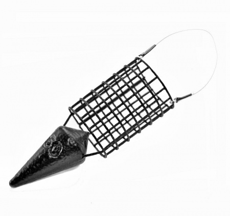 Кормушка "пуля Hard" с мягким отводом, L60