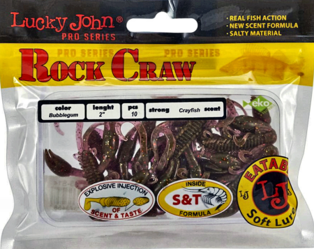 Твистер съедоб. исскуст. LJ Pro Series ROCK CRAW 2.0in 031
