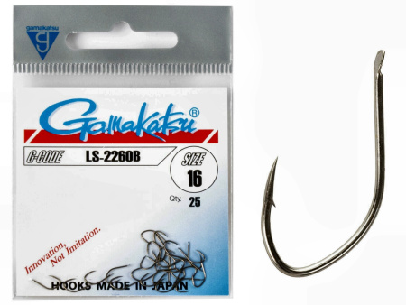 Крючки Gamakatsu LS-2260B HOOKS BRONZE разм. 16 25шт.