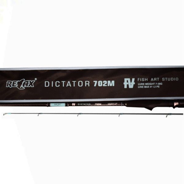 Спиннинг RELAX DICTATOR 702M 2,13 м. 7-28 гр. Спиннинг RELAX DICTATOR 702M 2,13 м. 7-28 гр.