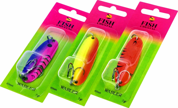 Блесна F.C."WABLER W40" крючок Kishida (Япония), 57 мм.,7 грамм, цвет 74