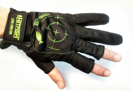 Перчатки HITFISH Glove-02 (цв. Зеленый; размер: XL) Перчатки HITFISH Glove-02 (цв. Зеленый; размер: XL)