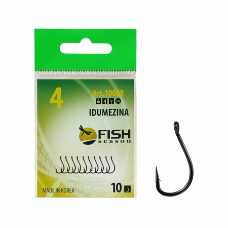 Крючок IDUMEZINA-RING №5 с ушком, покрытие BN (10 шт)