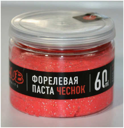 Паста ZUB 60мл Форель "Чеснок" Красная