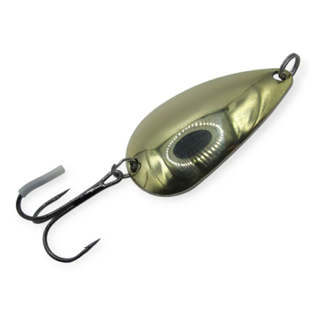 Блесна Колебалка Питер Ложка Класика 15гр Желтый Белый