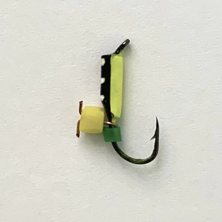 Столбик Сырный кубик 2,5 мм подвесной ЧЕРНО-ЖЕЛТЫЙ