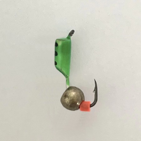 Столбик с латунным шариком 2,5 мм ЗЕЛЕНЫЙ